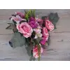 Elegancki Komplet Nagrobny z Różami i Liliami – Stylowa Pamięć