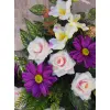 Kompozycja Przestrzenna na Grób „Wieczność” – Mieczyk / Różyczka / Gerbera