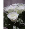 BUKIET RÓŻA W PĄKU Z LISTKIEM 50324