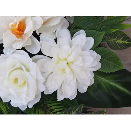KOMPOZYCJA NA GRÓB MAGNOLIA RÓŻA 7.0503/2