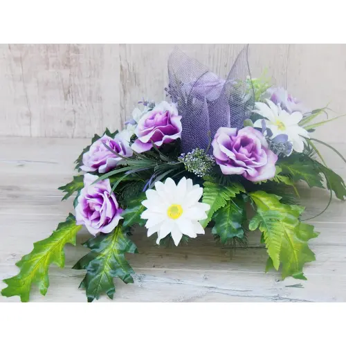 STROIK NA GRÓB RÓŻA GERBERA 0.988